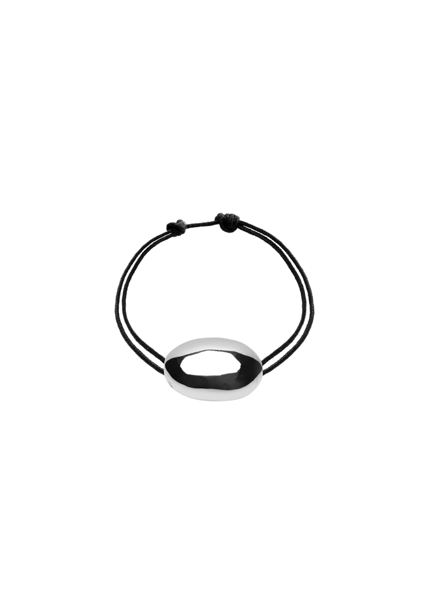 Large Pebble Cord Bracelet