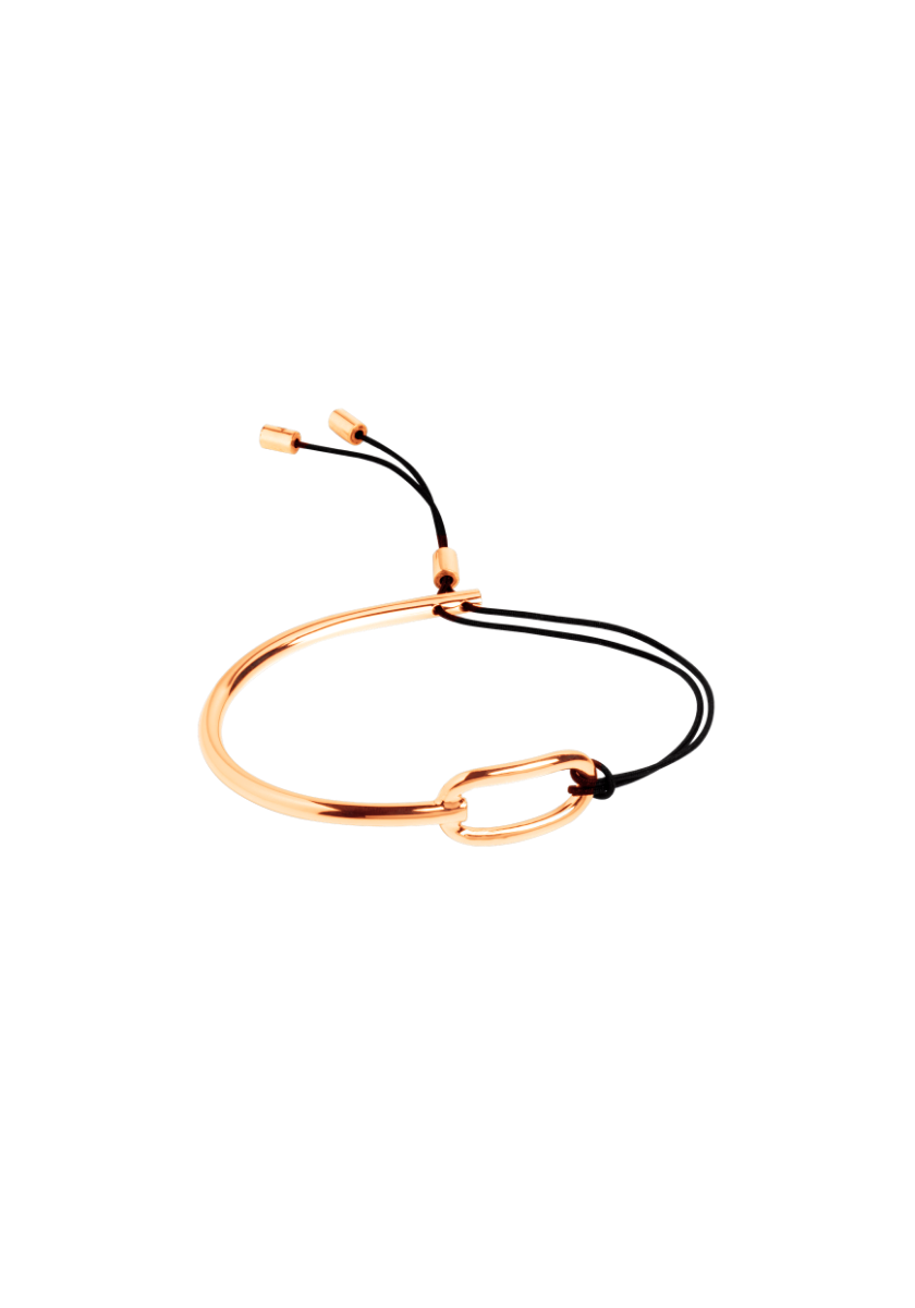 Gold Lea Cord Bracelet