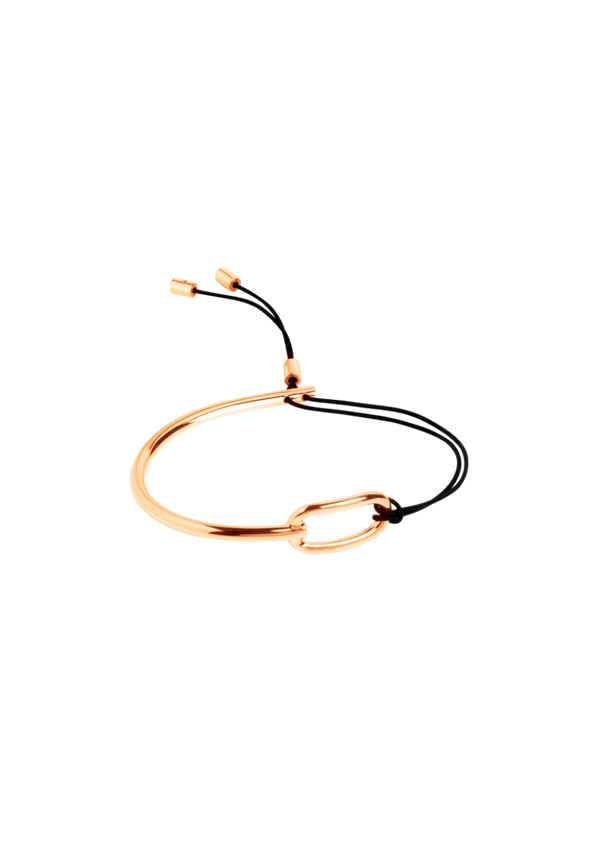 Gold Lea Cord Bracelet