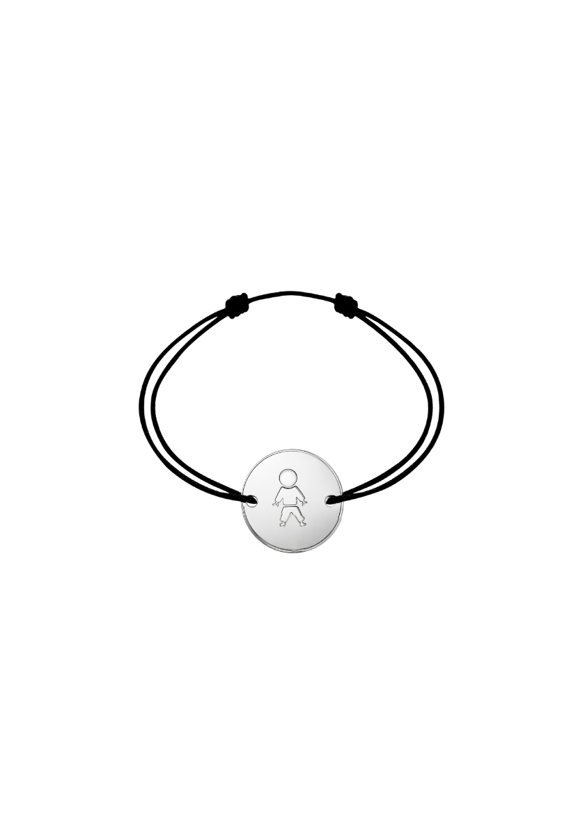 Grigri Médaille Garçon Evidé