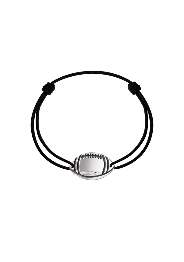 Rugby Ball Cord Bracelet