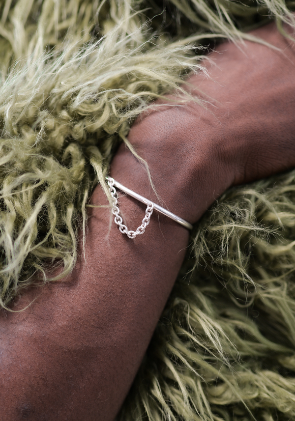 Cascade Open Bangle Bracelet