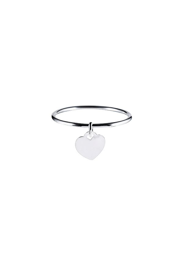 Baby Heart Bangle Bracelet