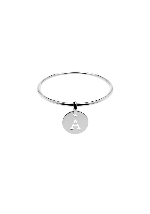 Jonc Médaille Lettre Évidée BB