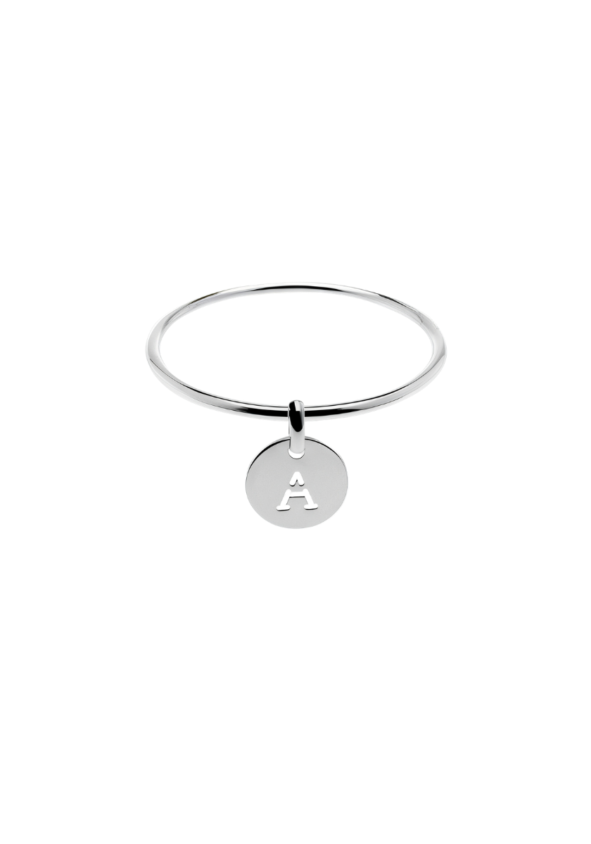 Jonc Médaille Lettre Évidée BB