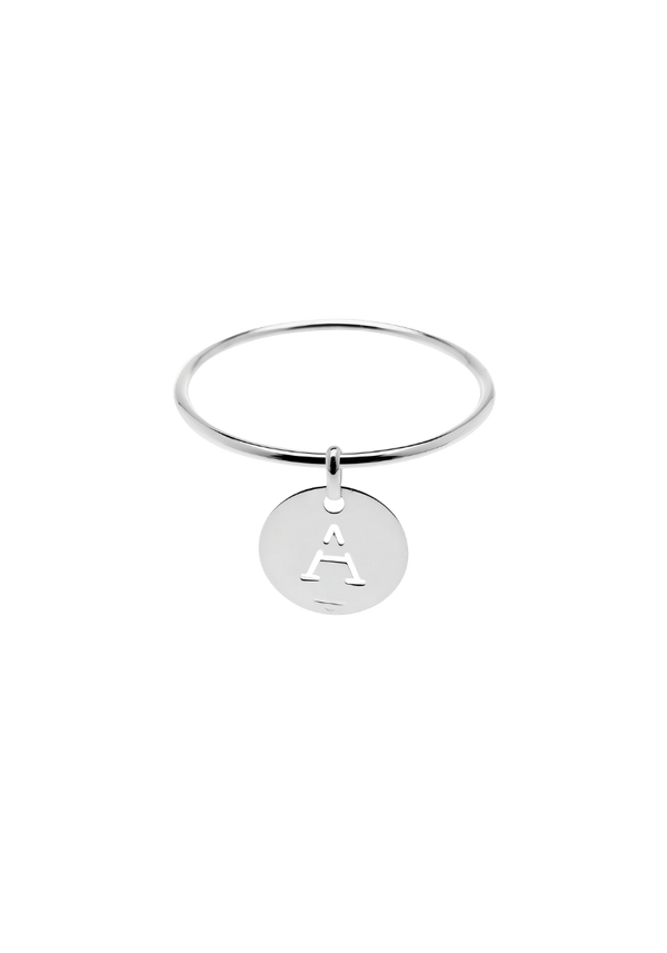Jonc Médaille Lettre Évidée
