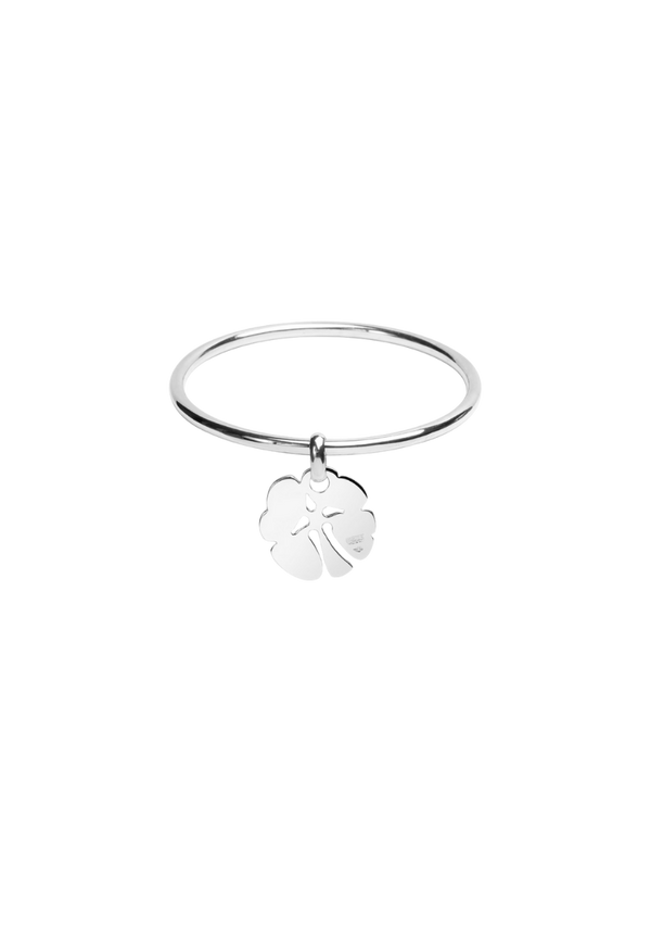 Baby Clover Leaf Bangle Bracelet