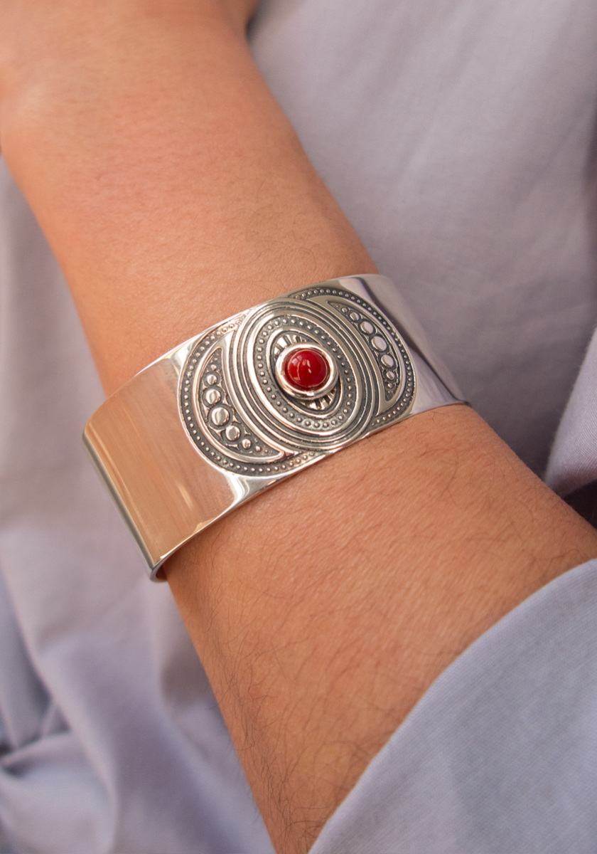 Small Stone Austin Cuff Bracelet