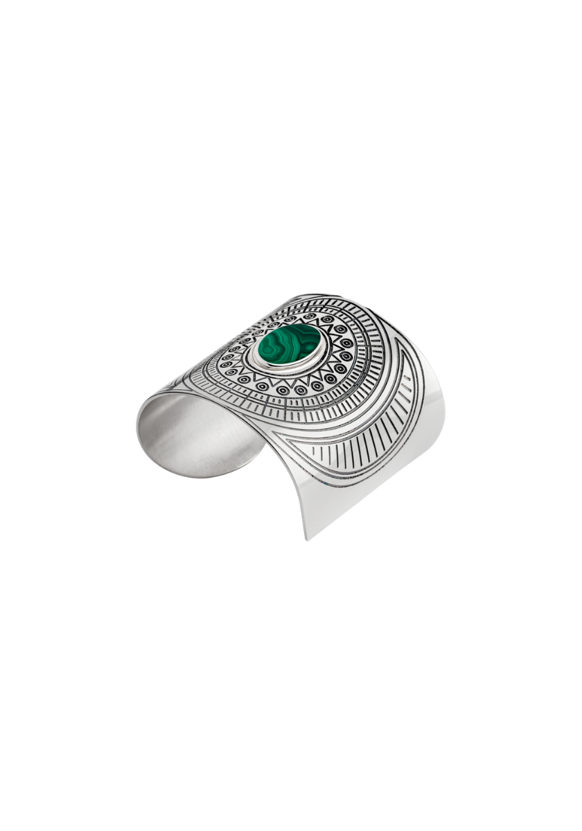 Large Stone Houston Cuff Bracelet