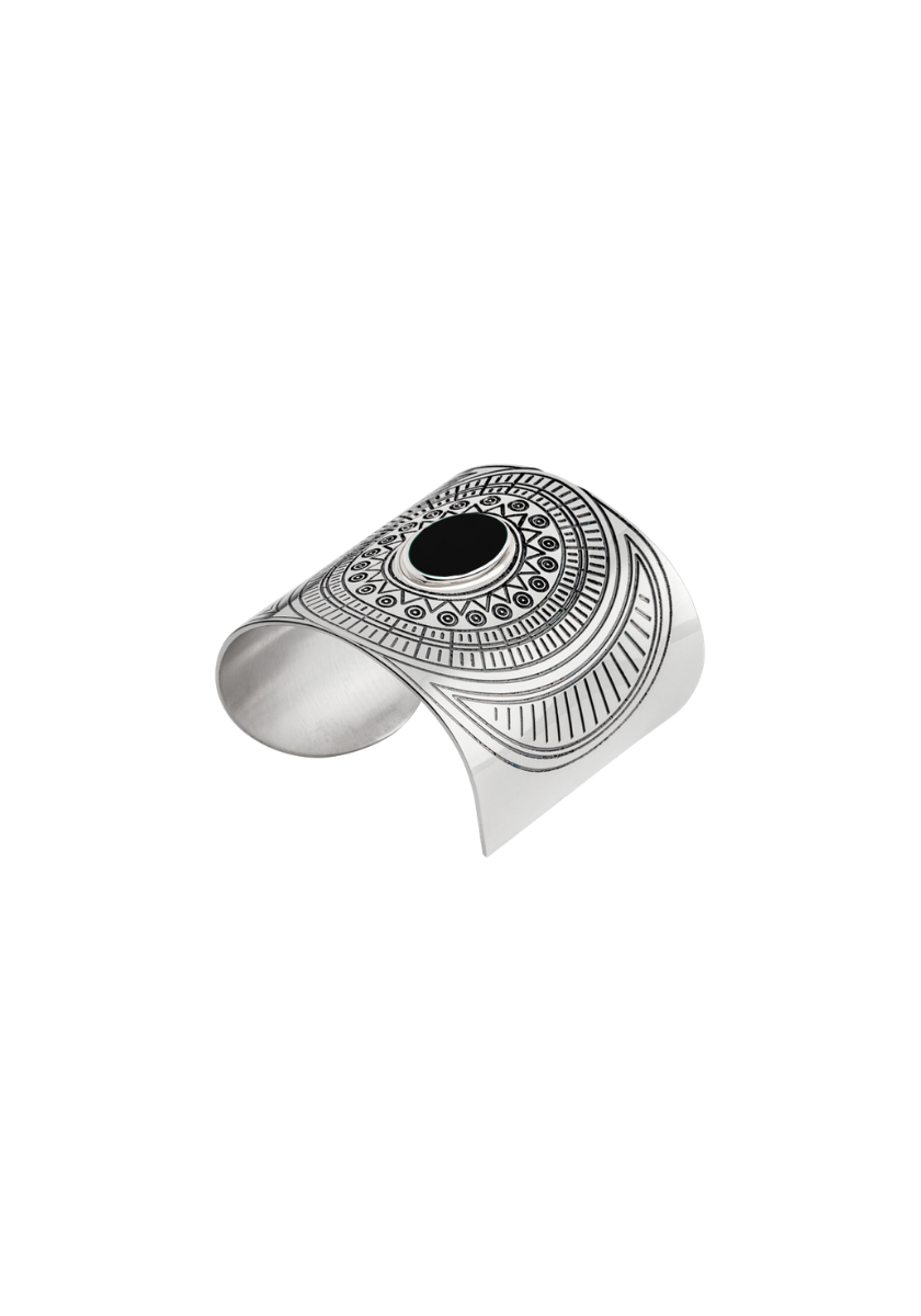 Large Stone Houston Cuff Bracelet