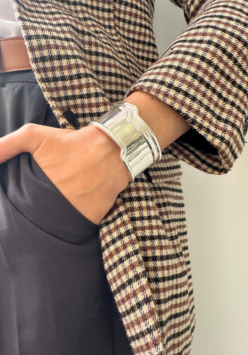 Small Subway Cuff Bracelet