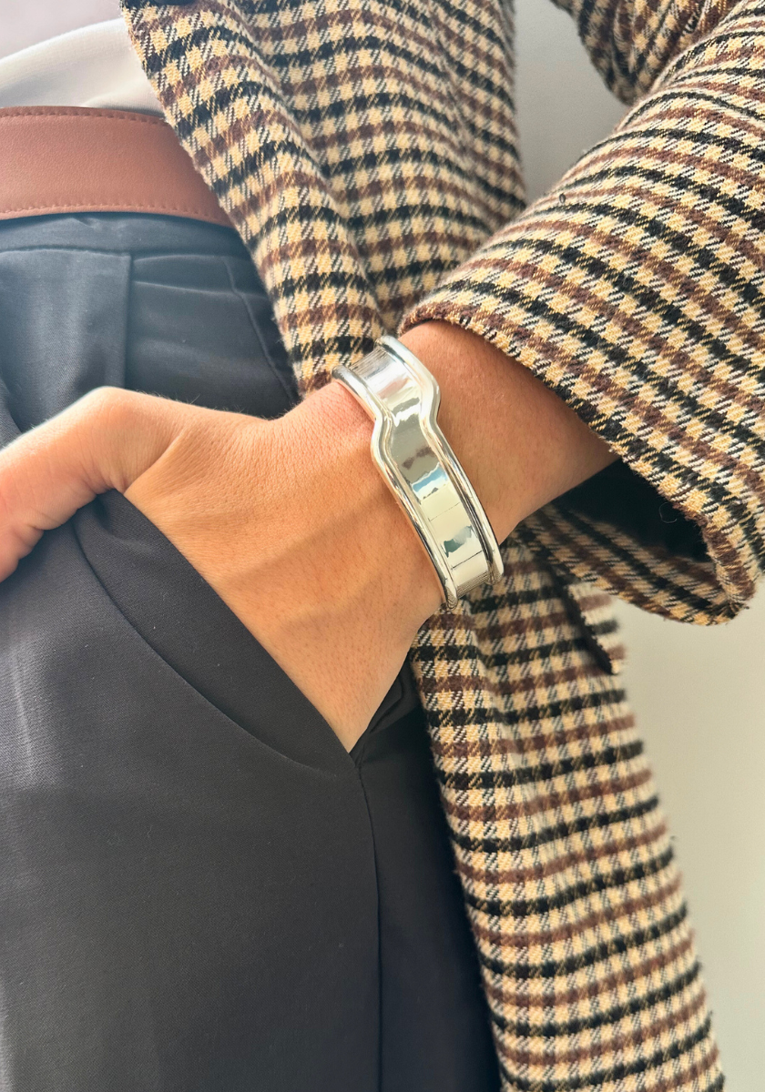 Small Subway Cuff Bracelet