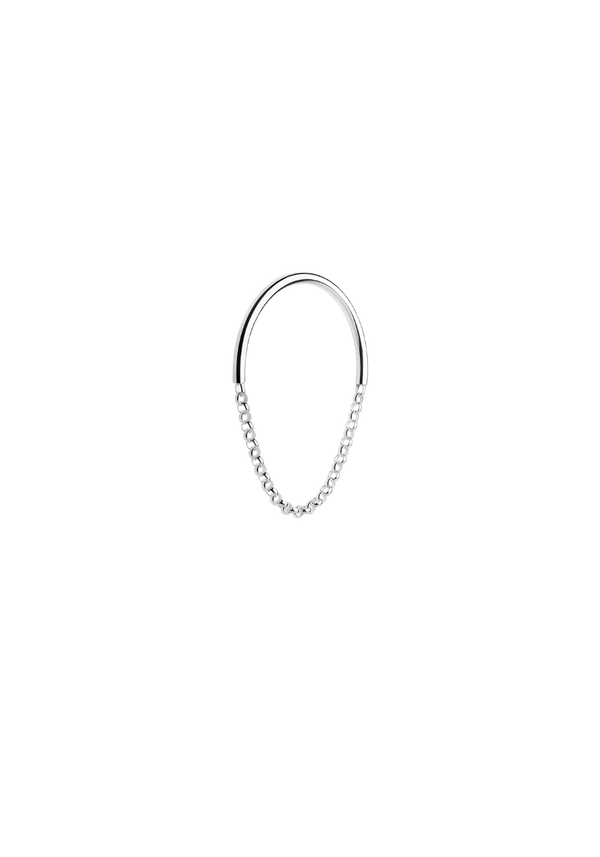 Ibiza Round Mono Earring