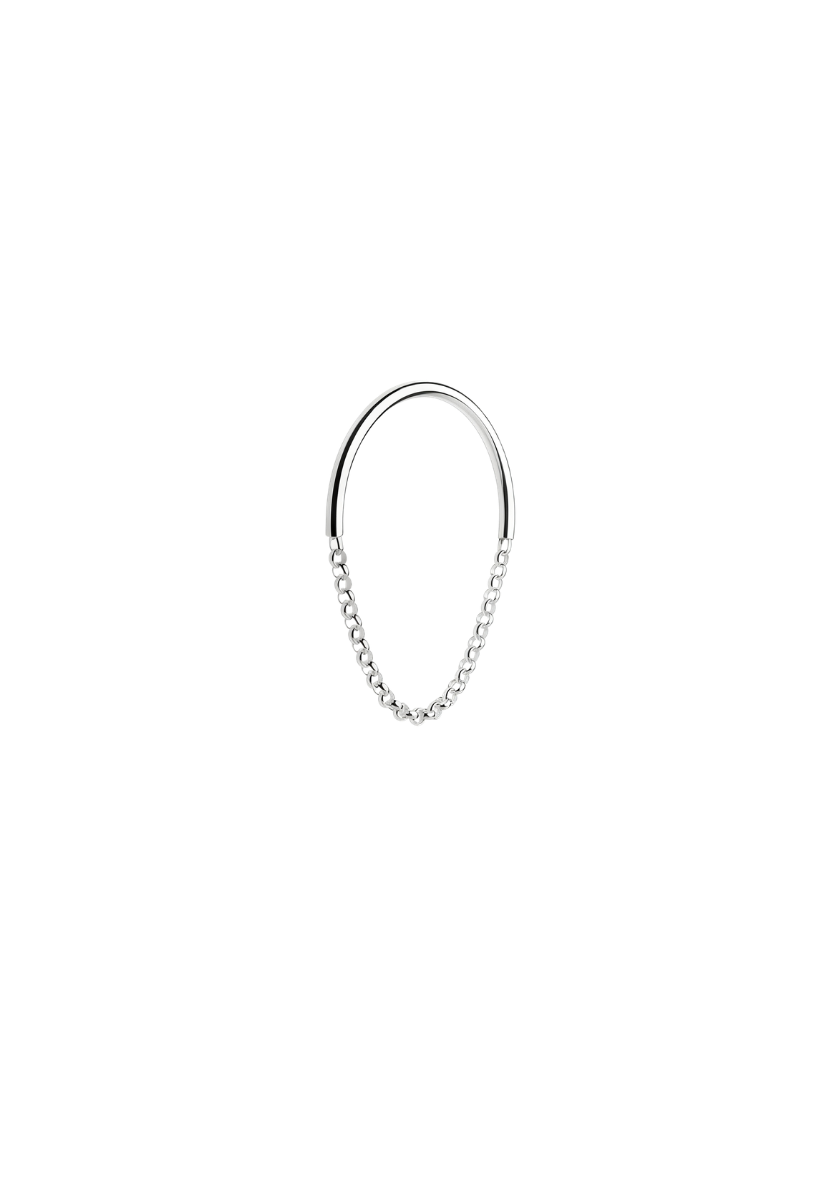 Ibiza Round Mono Earring