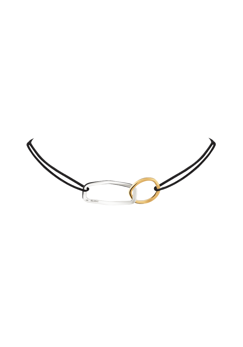 Gold & Silver Hyperboles pendant