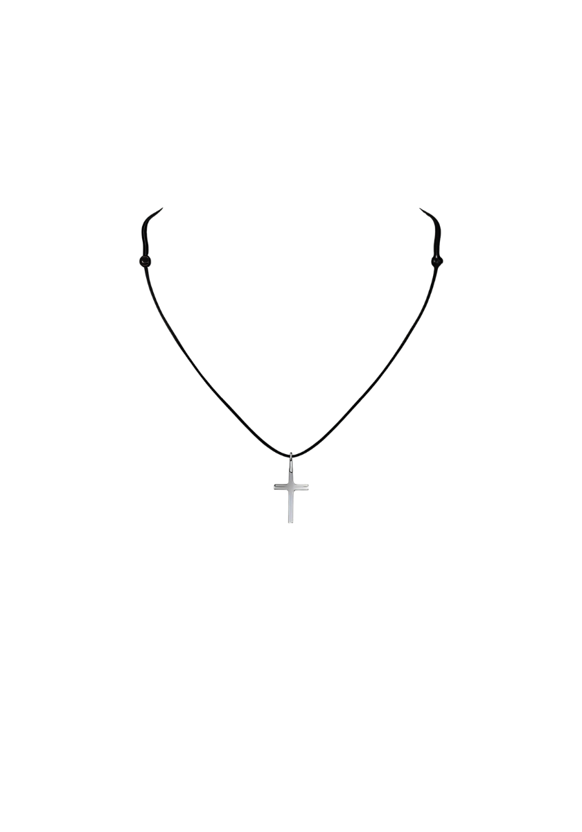 Baby Gold Thin Cross Pendant