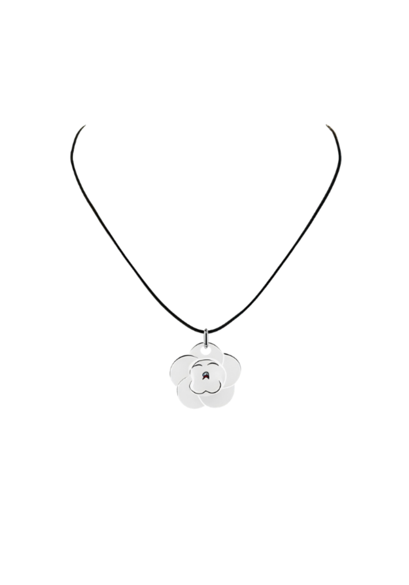 Pendentif Deux Fleurs BB
