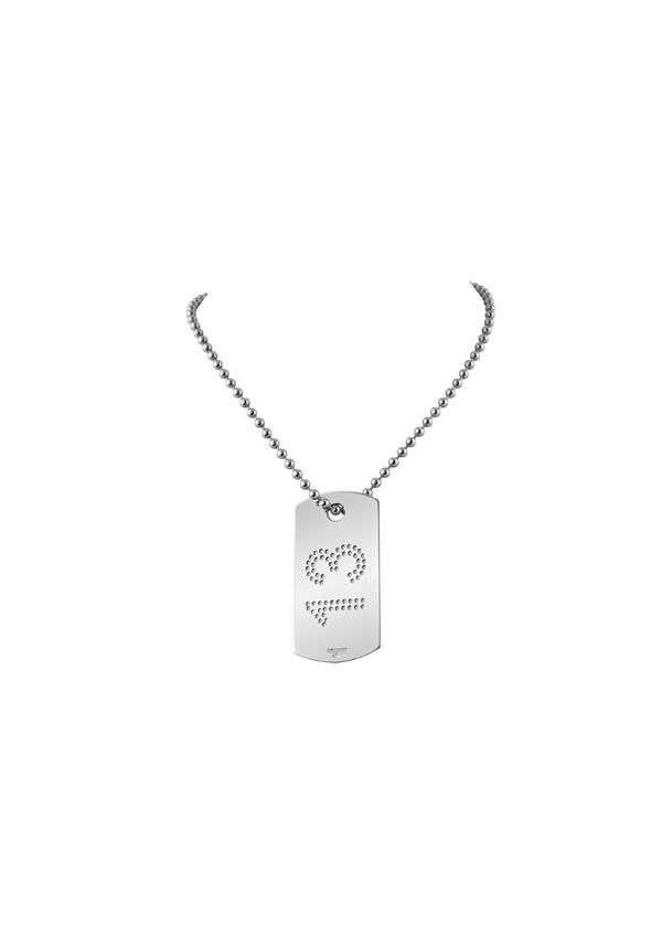 Military Diamonded Pendant