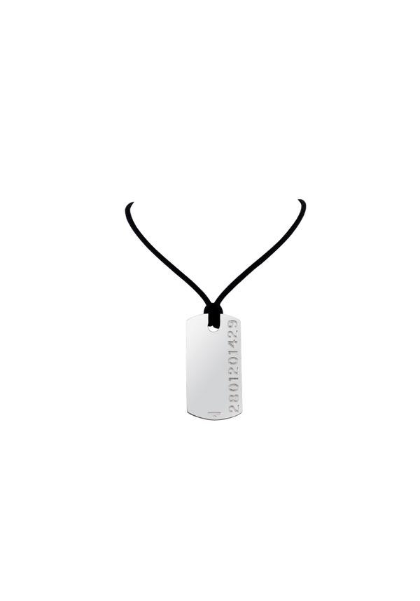 Pendentif Militaire Gravé