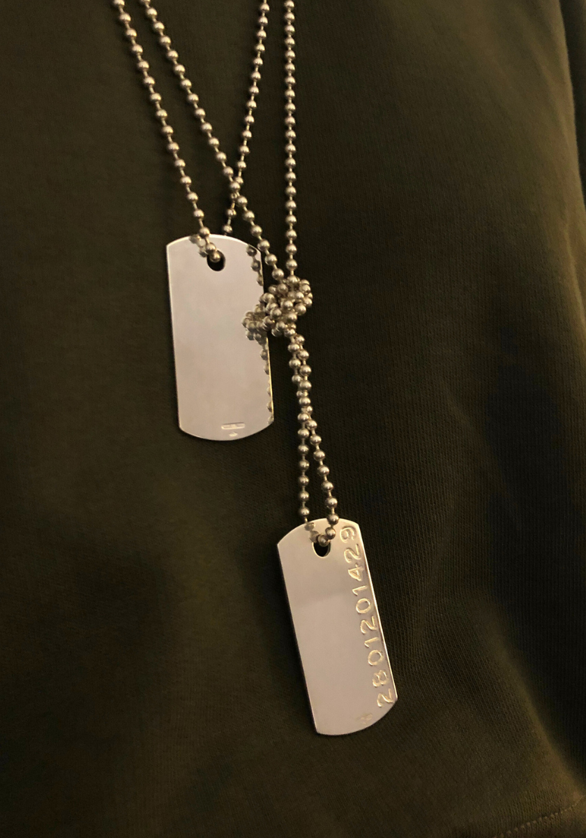 Pendentif Militaire Vierge