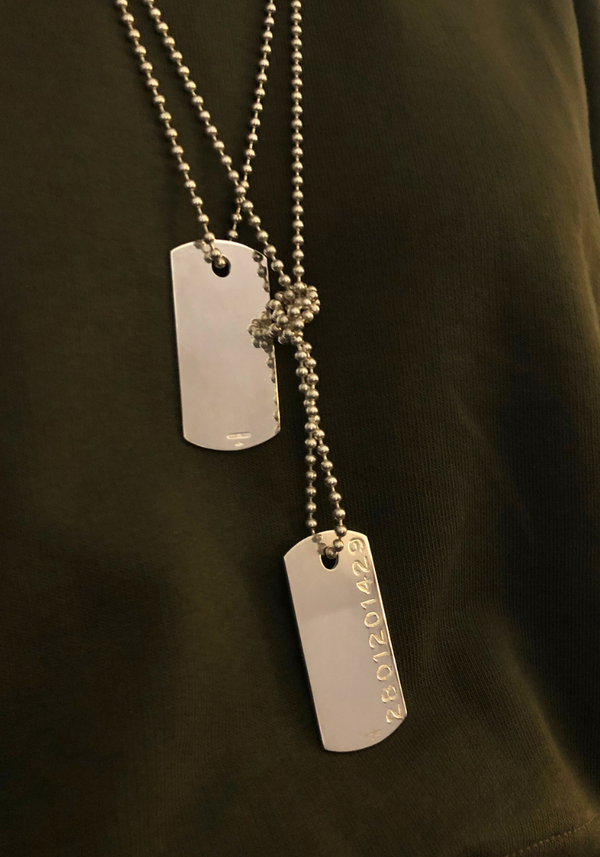 Pendentif Militaire Vierge