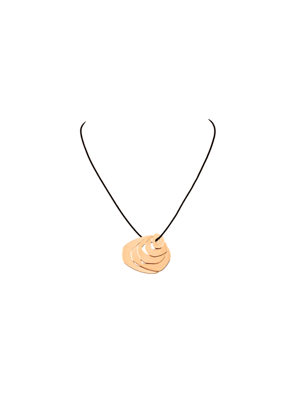 Large Gold Firestone Choker Necklace