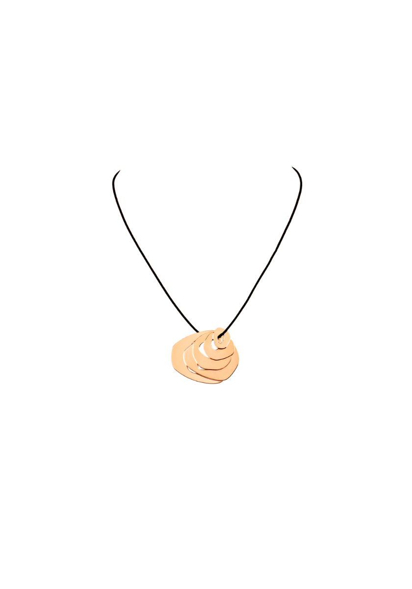 Large Gold Firestone Choker Necklace