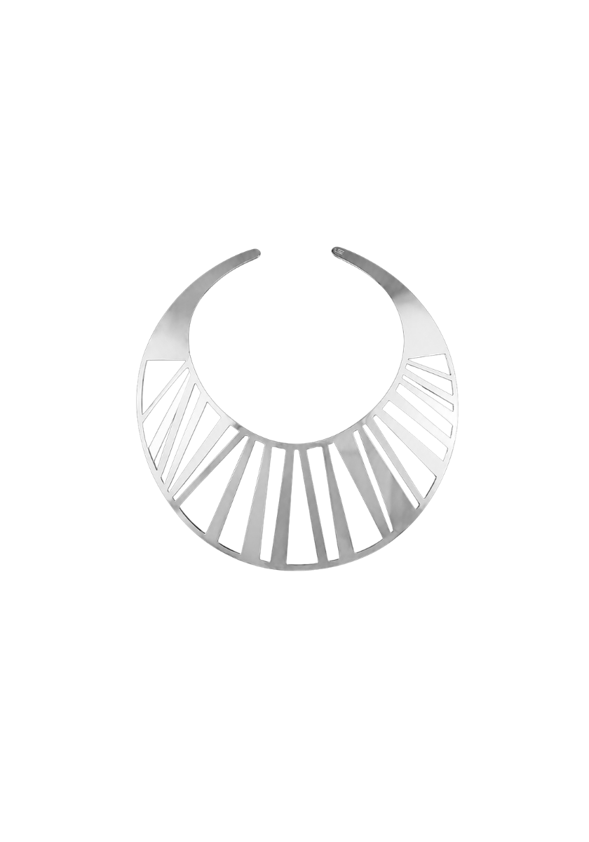 Collier Plastron Zebre