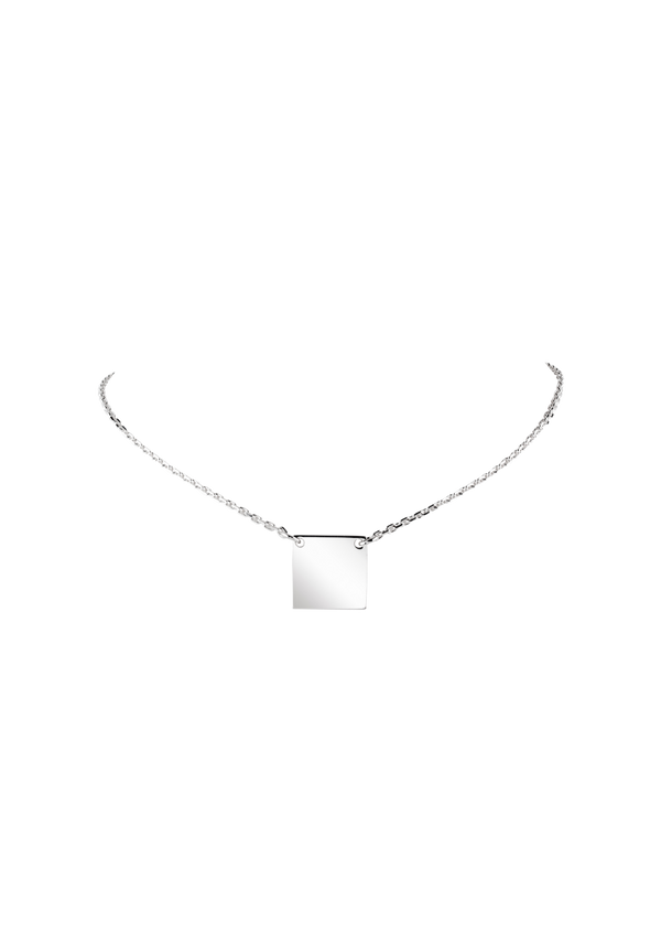 Square Choker Necklace