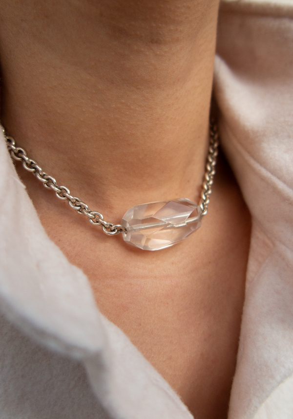 Ice Cube Choker Necklace