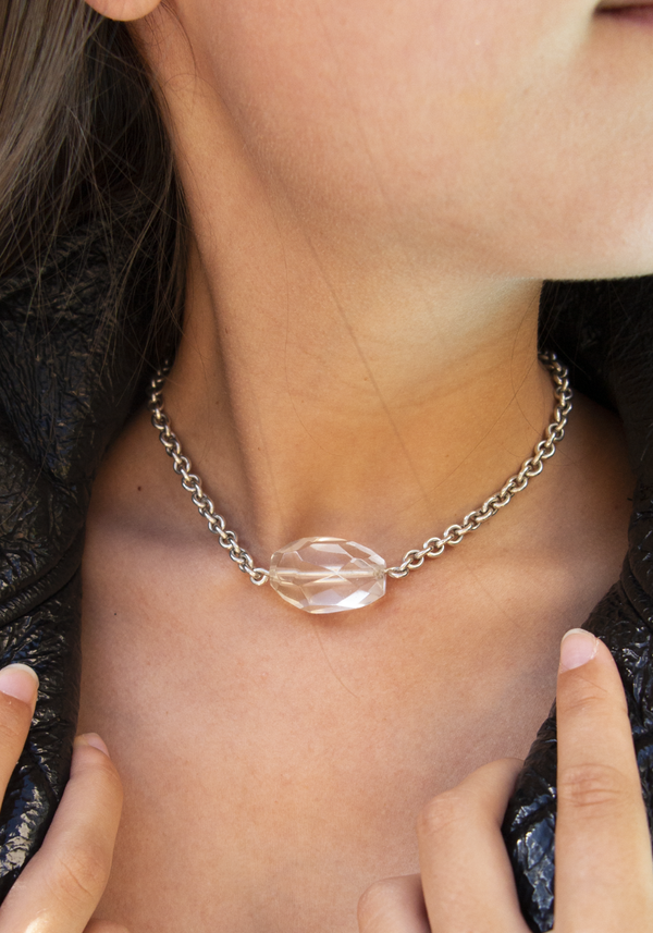 Ice Cube Choker Necklace