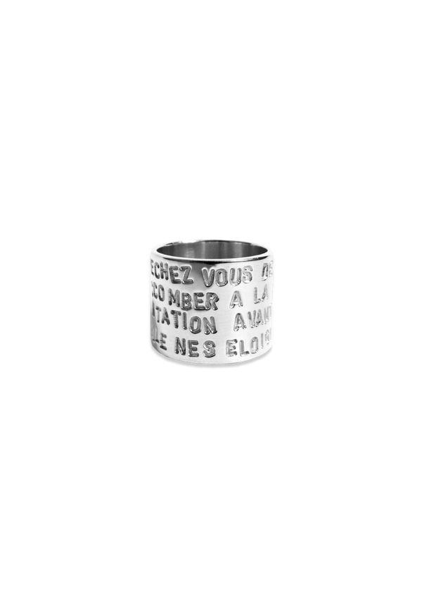 Bague Inscription - Re Belle