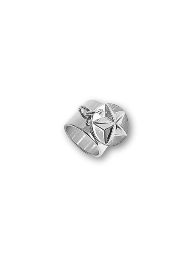 Bague Médaille Star - Re Belle