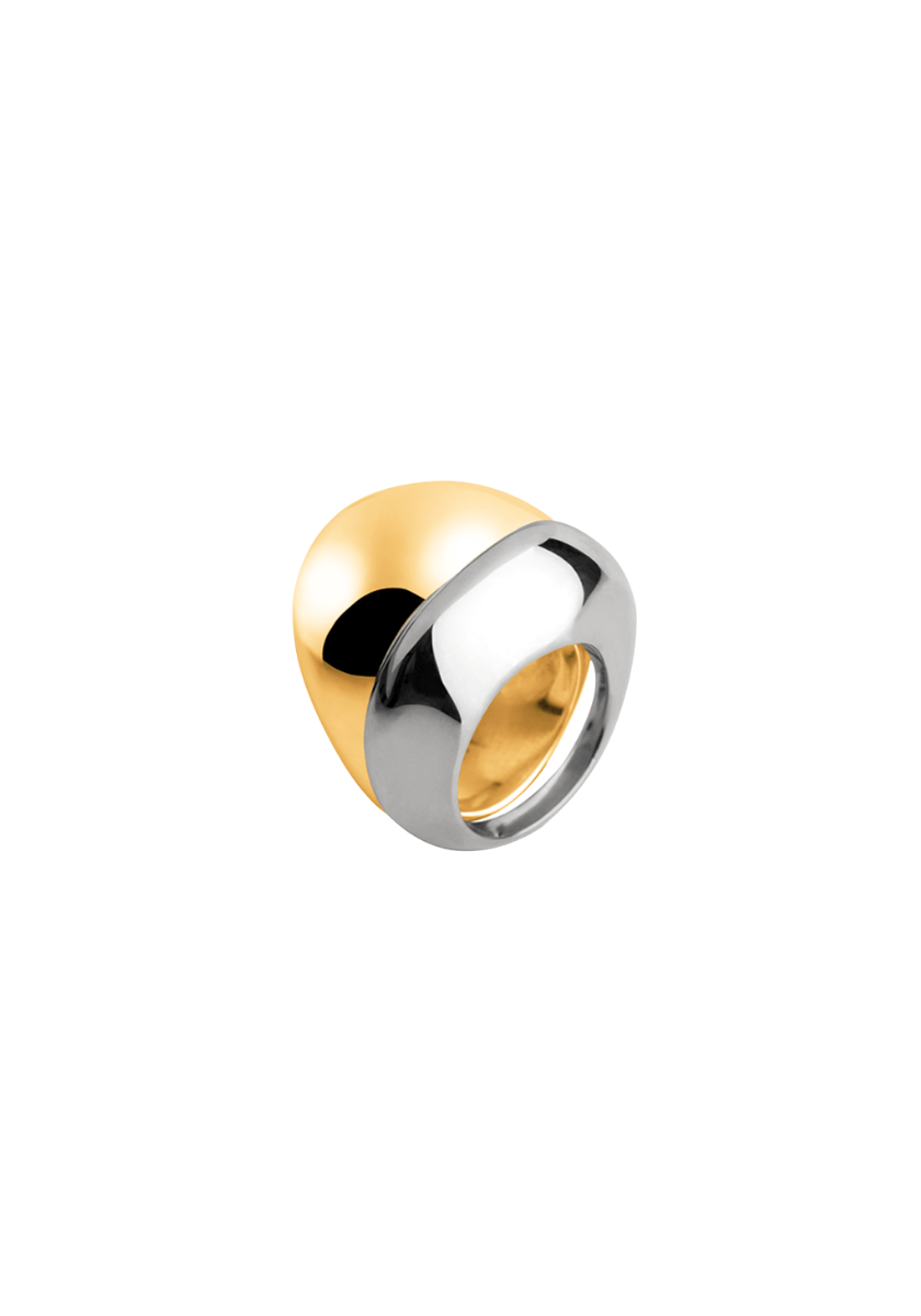 Vermeil & Silver Stone Rings SM
