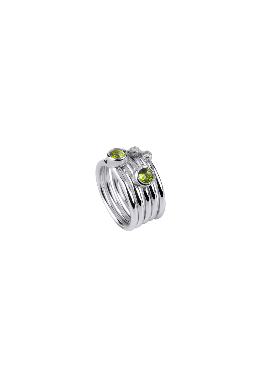 Seven 5-Stone Ring Set