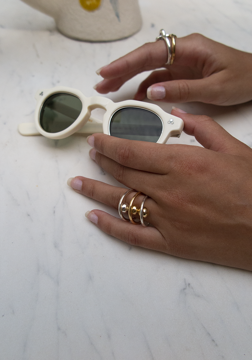 Yellow Gold Zoe Ring