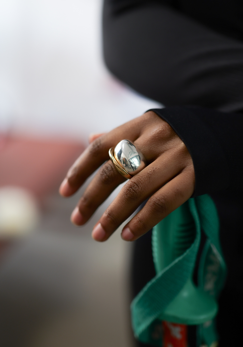 Medium Stone Ring