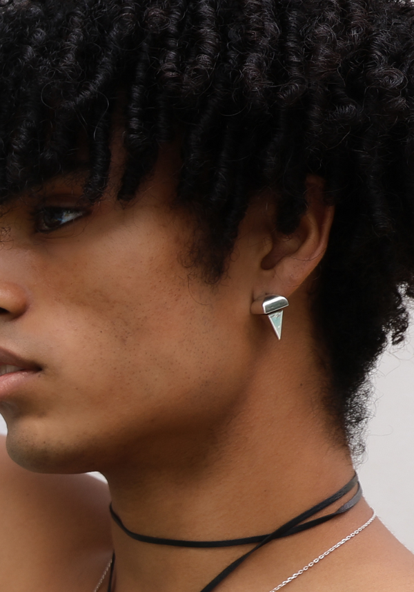 Mono Boucle d'oreille Clou Kerinos Enlacé Petit Modèle