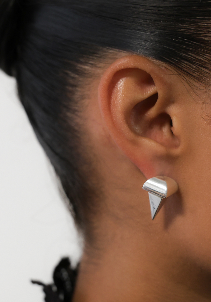 Mono Boucle d'oreille Clou Kerinos Enlacé Petit Modèle