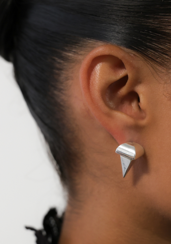 Mono Boucle d'oreille Clou Kerinos Enlacé Petit Modèle