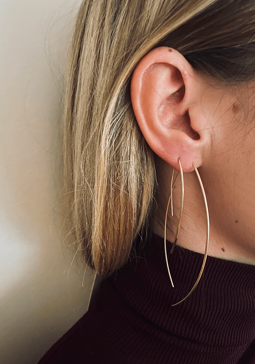 Mono Boucle d'oreille Parenthèse Grand Modèle