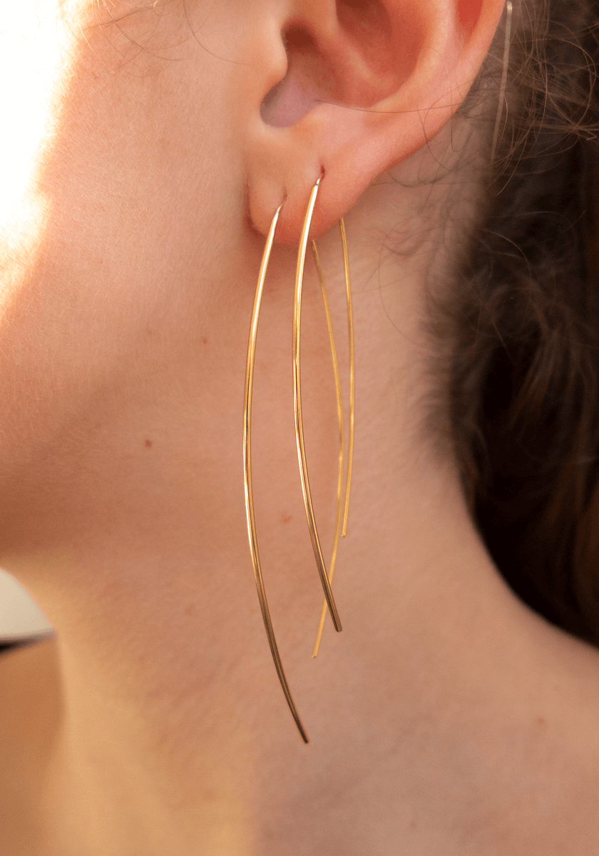 Mono Boucle d'oreille Parenthèse Moyen Modèle