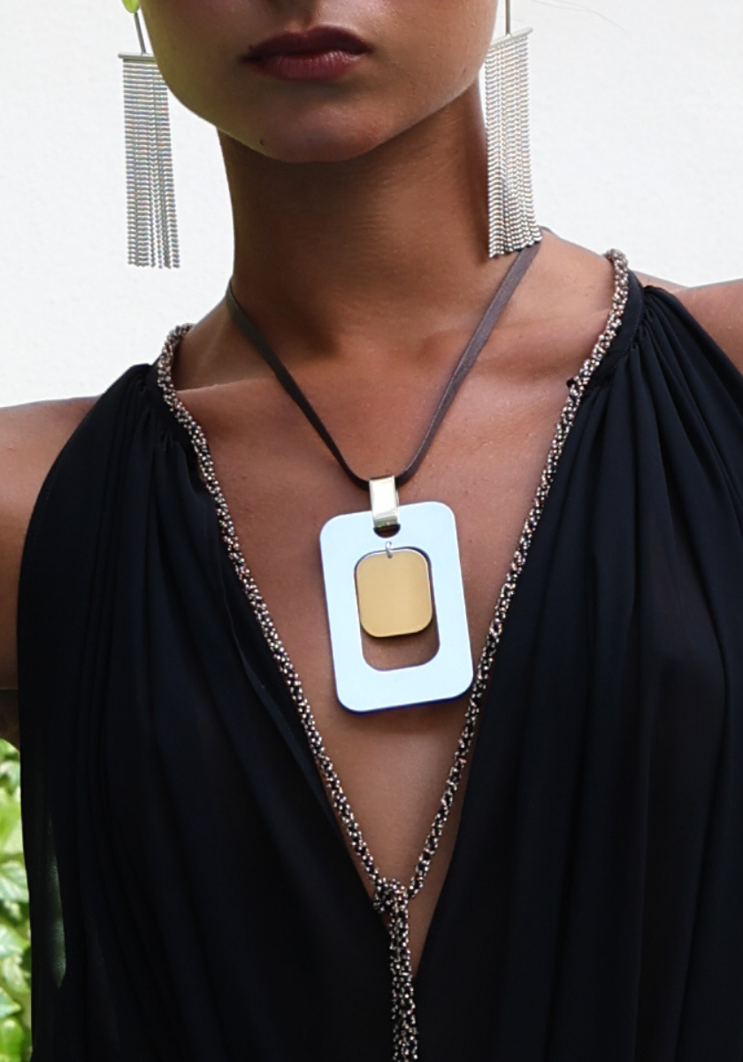 Pendentif Apollon Argent et Vermeil