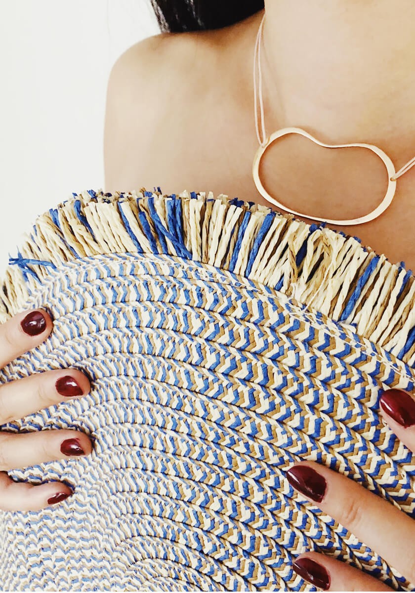 Pendentif Eva Or Rose