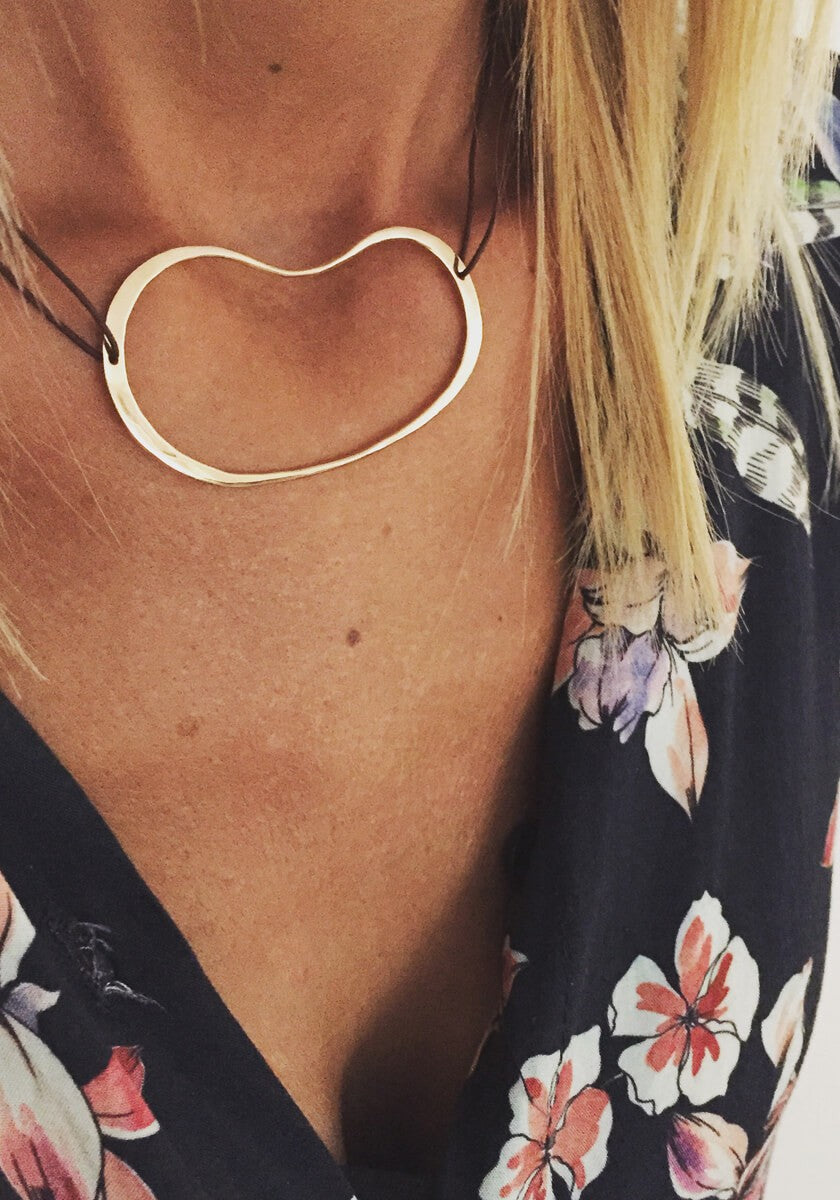 Pendentif Eva Or Rose