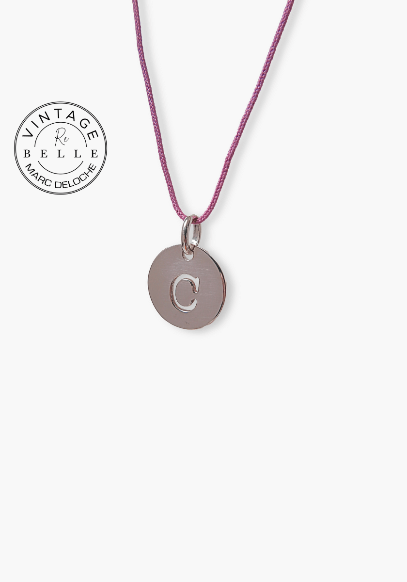 Pendentif médaille BB lettre "C" - Re Belle