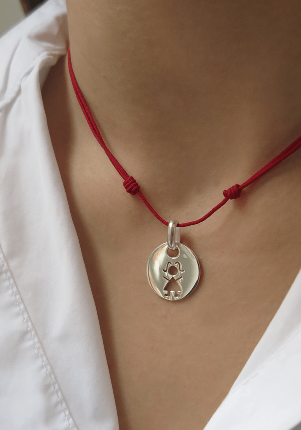 Pendentif Médaille BB Fille Evidée