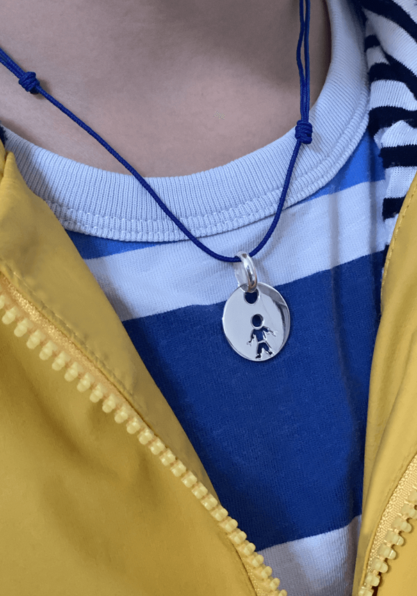 Pendentif Médaille BB Garçon Evidé