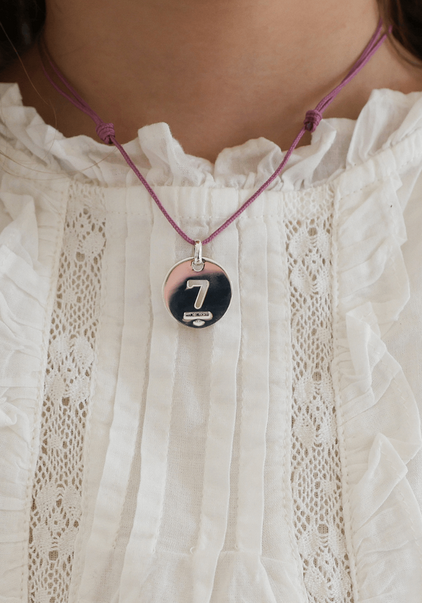 Pendentif Médaille Chiffre BB