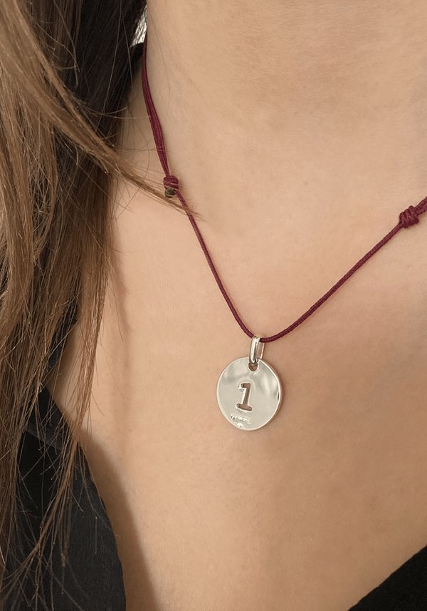 Pendentif Médaille Chiffre BB